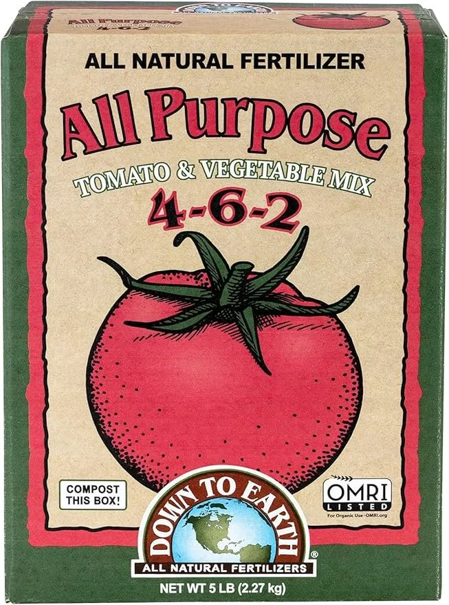 Down to Earth All Purpose Fertilizer  5# Box