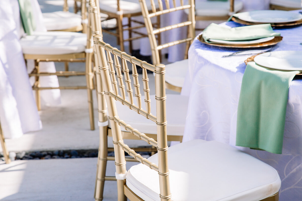 Chateau Claire Wedding Venue, Dining Room, Table, Chairs, Hondo, Texas
