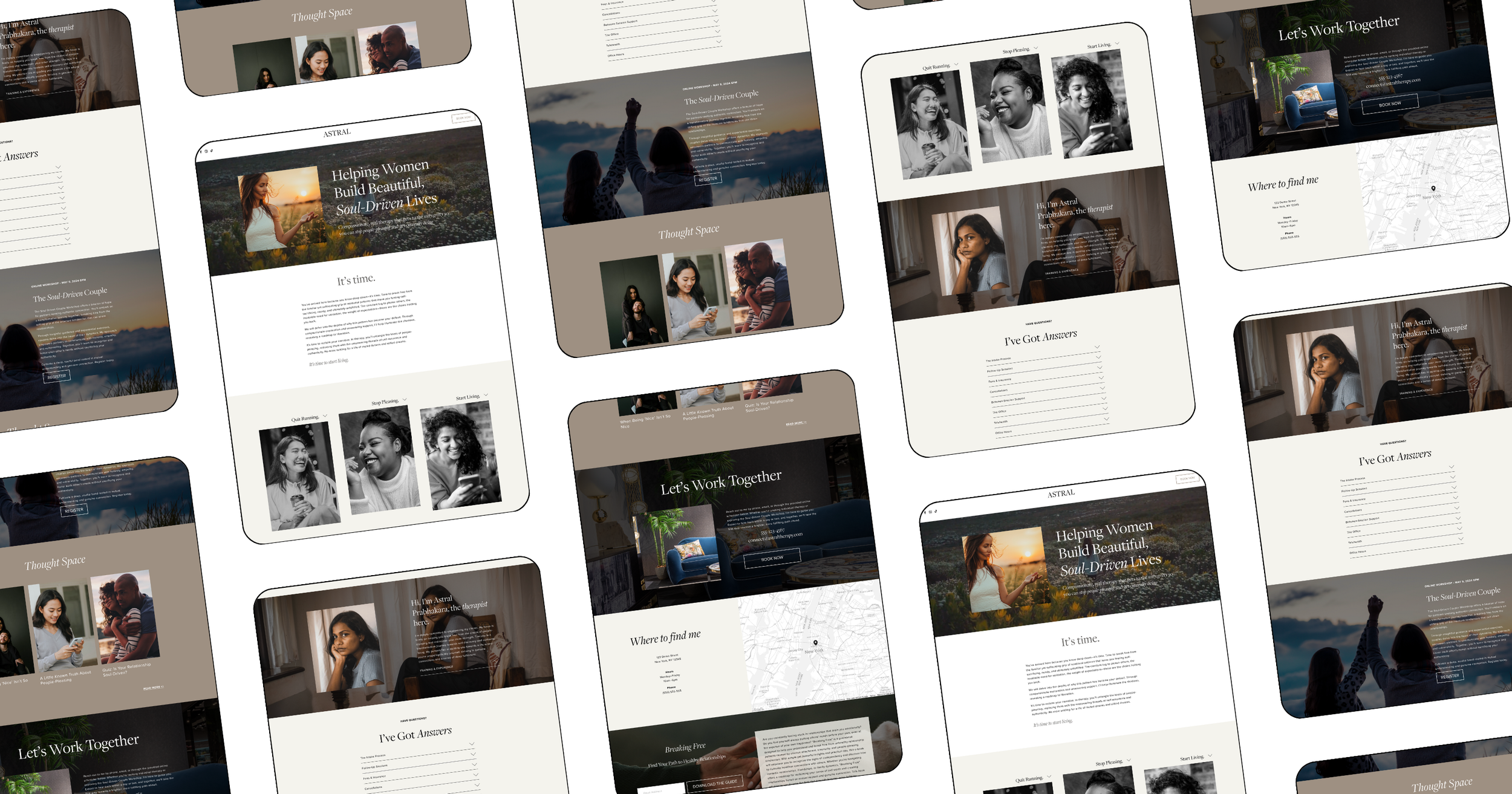 Astral Website Template — High Five Design Co.