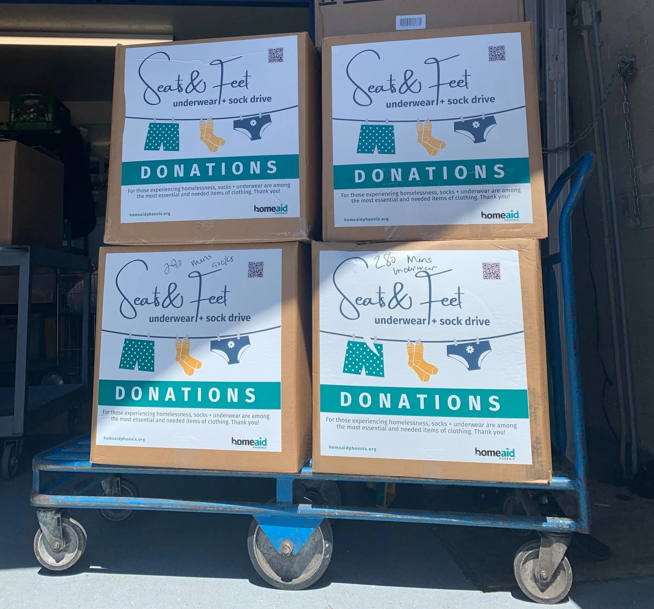 2026 Seats & Feet Donation Drive