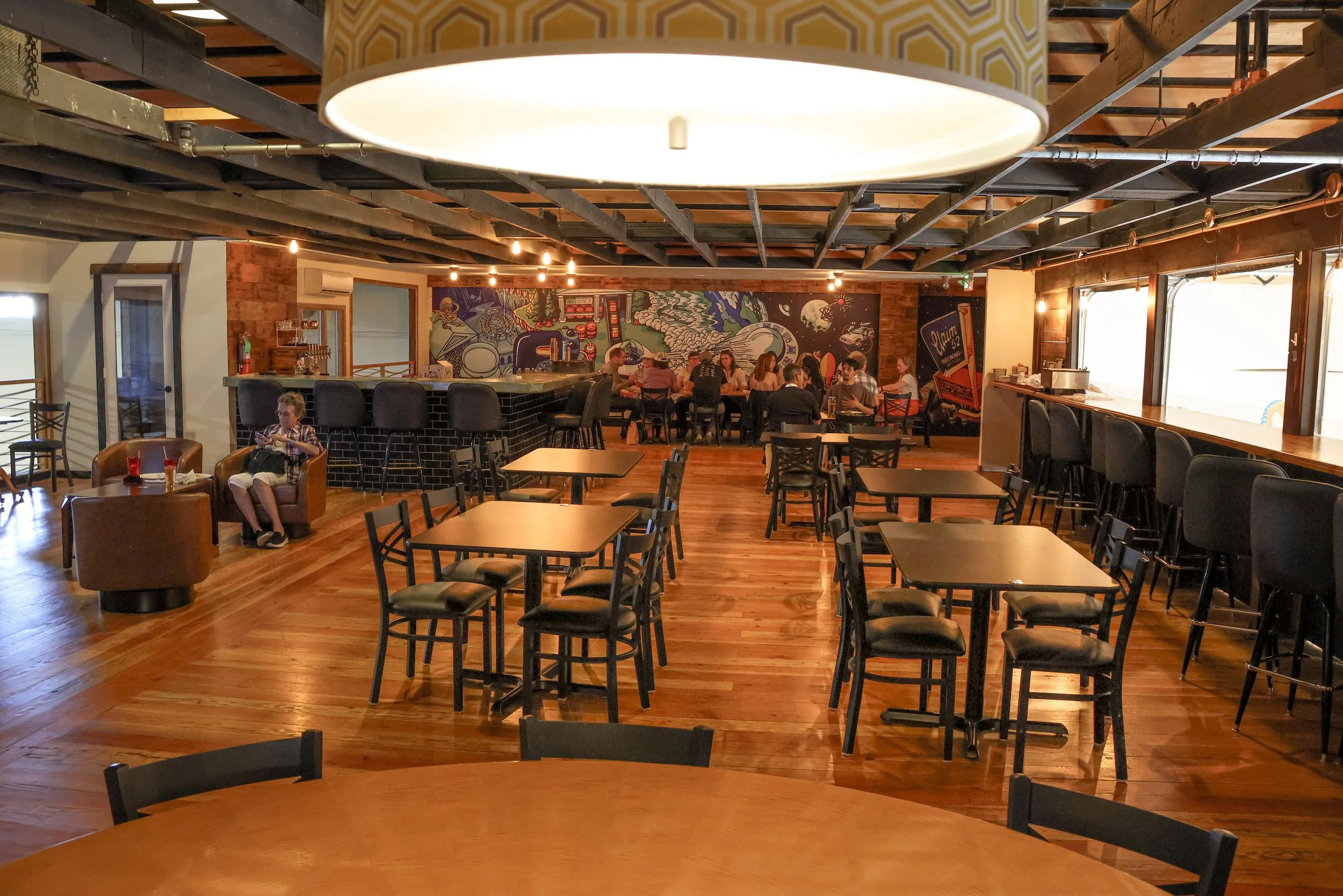 Empty mezzanine