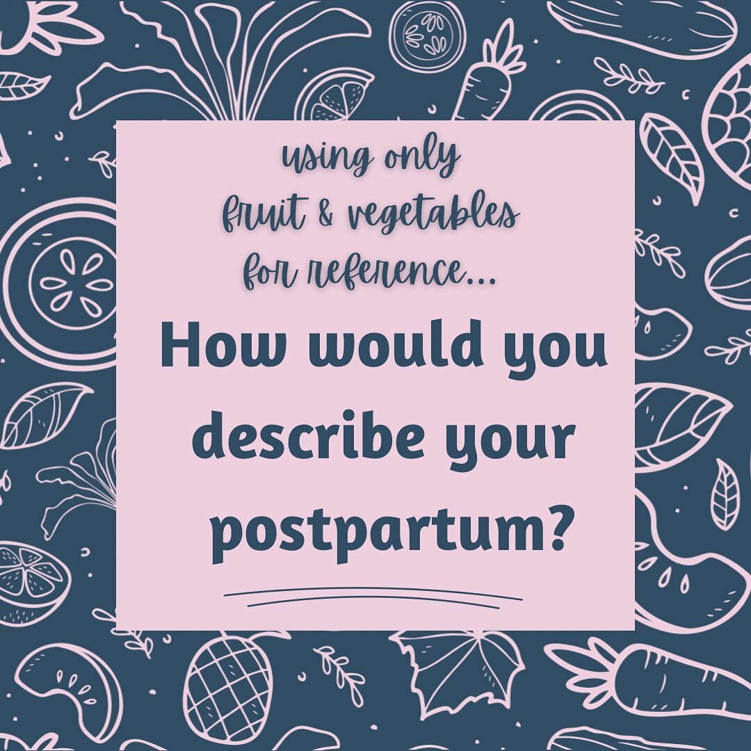 Laugh to keep from crying amidst postpartum rollercoaster.

☕️ Comment that makes us giggle the most gets Starbies on us! 

You can have a postpartum where you feel prepared (like a fresh summertime fruit salad) and you know where to turn for support