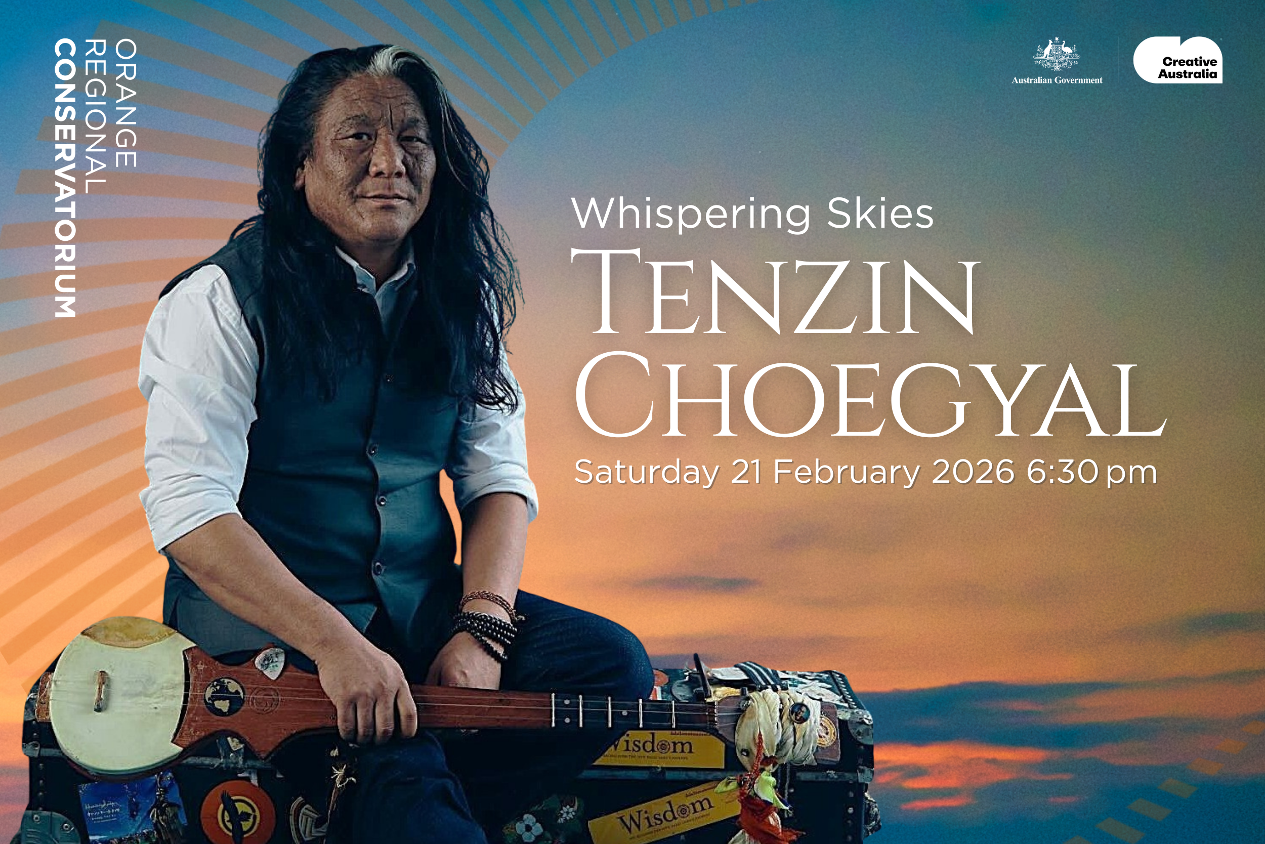 Tenzin Choegyal in Concert- Whispering Sky