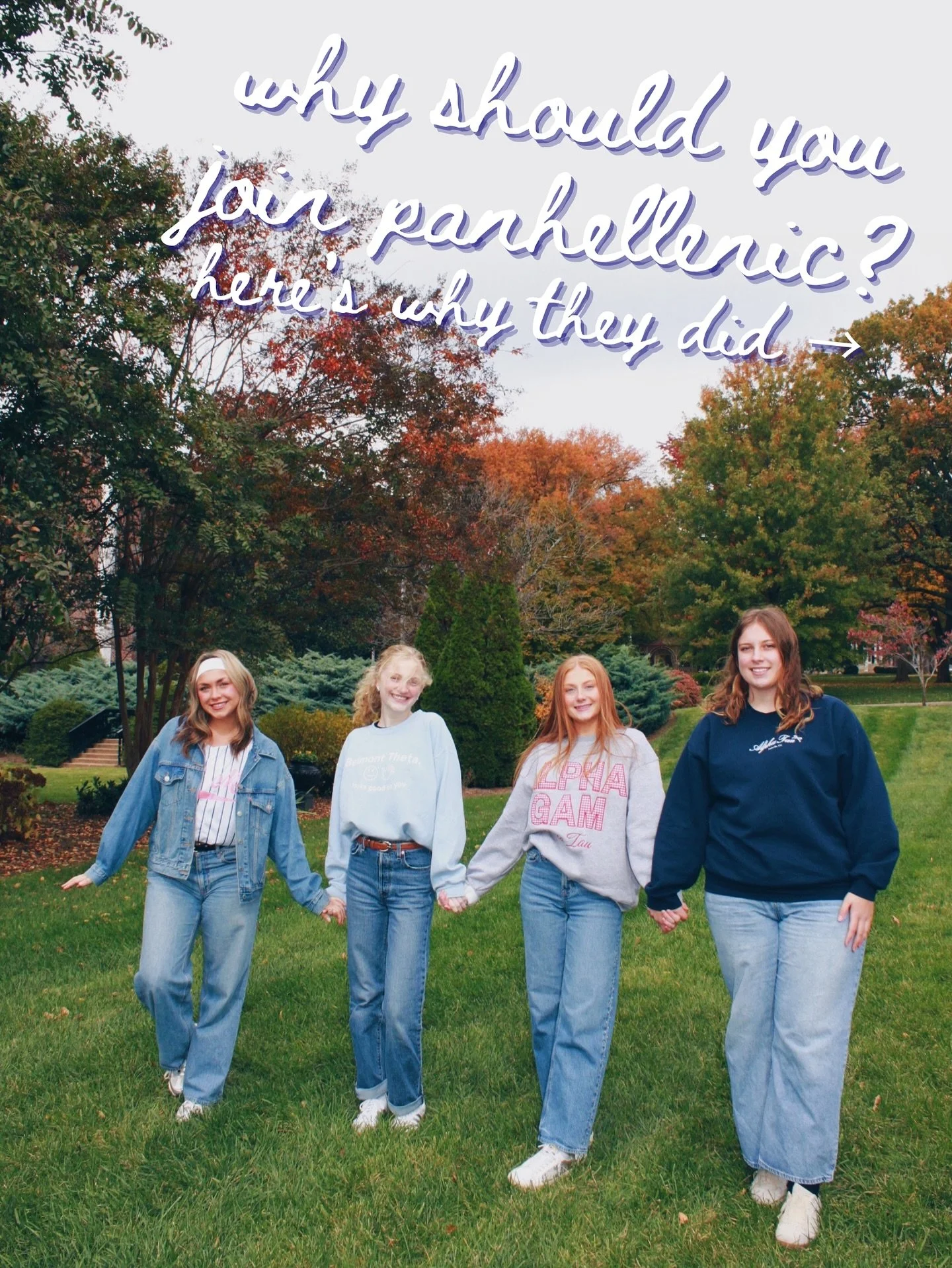 hesitations on registering for recruitment? 
here&rsquo;s why these girls signed up and what they gained from being part of panhellenic!

register for recruitment link in bio!