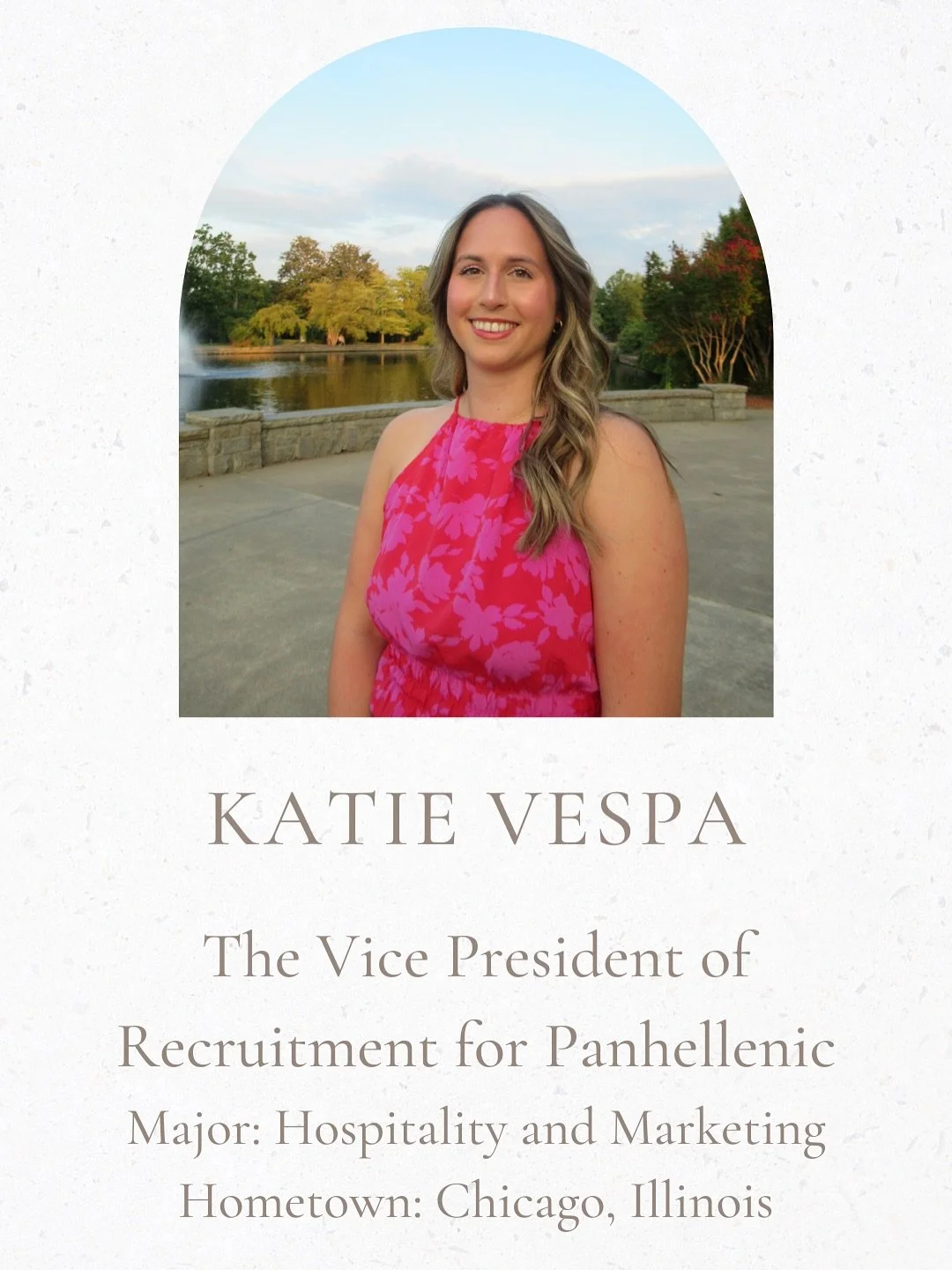 recruitment is coming up QUICK!!! 
lead by our perfect vice president of recruitment Katie Vespa, here are your Rho Gam&rsquo;s for spring 2026 recruitment! check out our &ldquo;Rho Gam&rdquo; highlight to learn more about these amazing panhellenic m