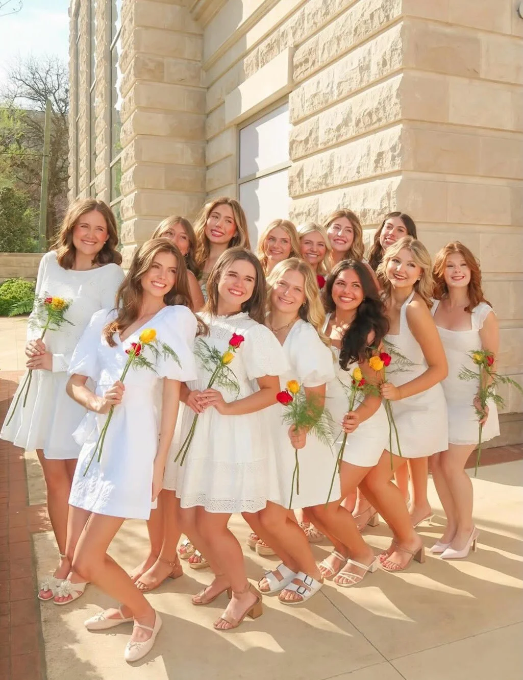 OH MY GOODNESS!! All of our lovely new littles are FINALLY initiated!!! We are so happy to have each and every one of you OFFICIALLY into your chapters!! CONGRATULATIONS!!! The fun has just begun 🌸😍💓