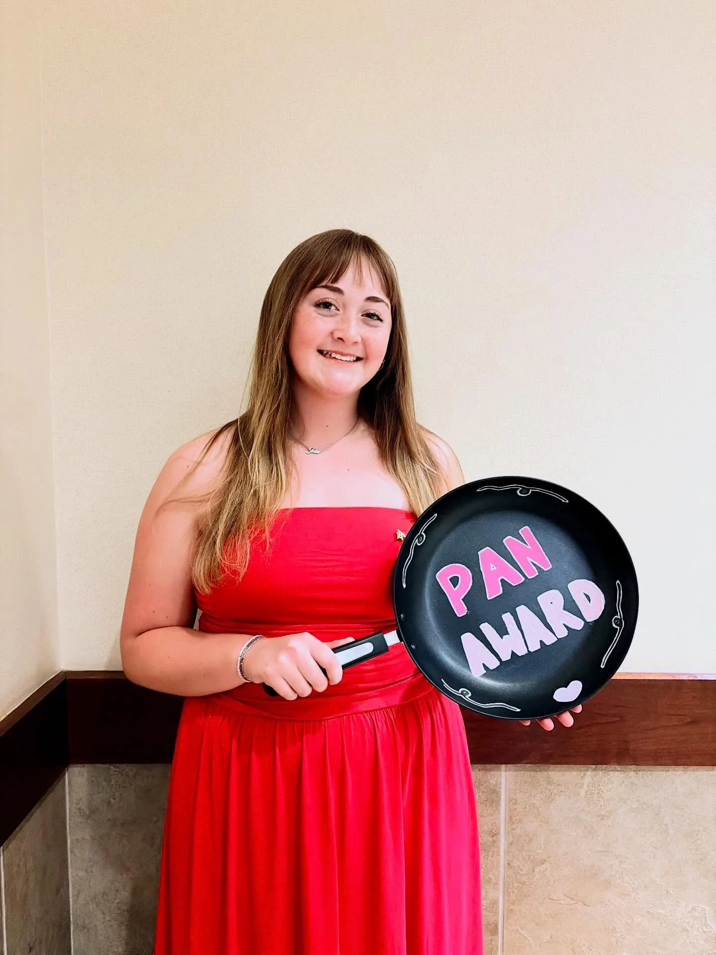 congratulations to the april panhellenic pan award winners!!!
For those of you who don&rsquo;t know what this award is, and a little reminder for those who do, every month when our council visits your chapters, I get the privilege of giving the pan a