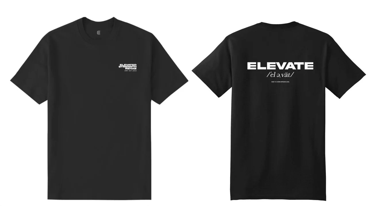 Elevate Oversize T-shirt (Black)