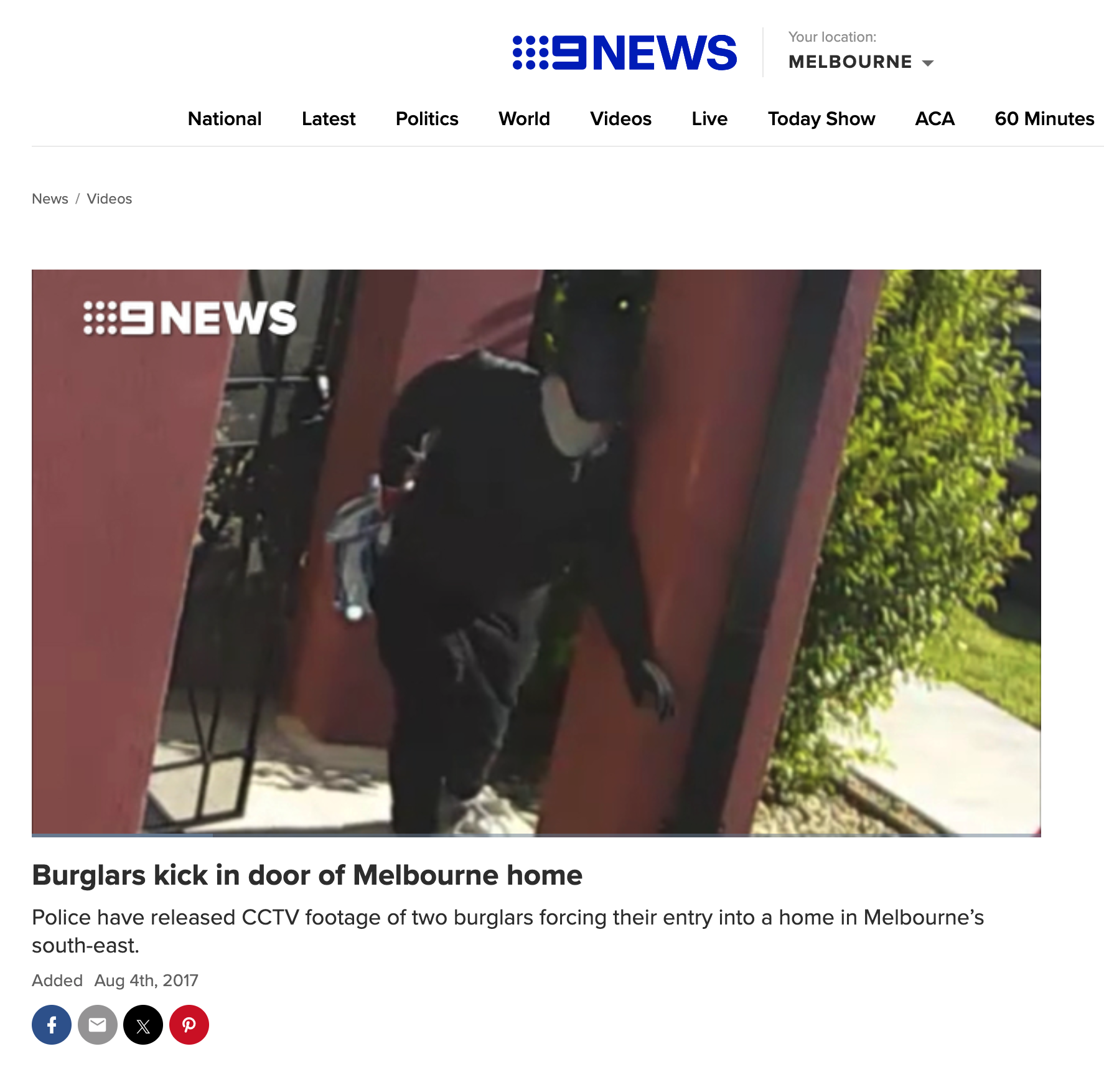 Do Security Doors Actually Prevent Break-Ins in Melbourne?