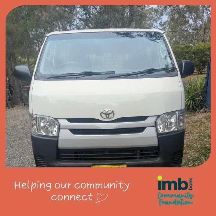 🚐 A new delivery van for our social enterprise @Cana_Farm.

Thanks to the generous support of the IMB Bank Community Foundation, our new van is already helping us transport fresh produce, pantry goods and hampers from the Farm to our wider community