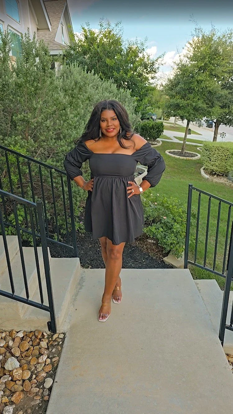 Teouna Thomas founder and owner of Stellar Interiors by Teouna — luxury interior designer based in Austin Texas