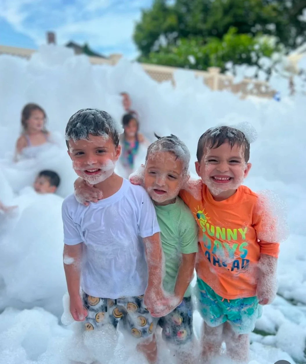 Foam Magic - Young Kids in Foam