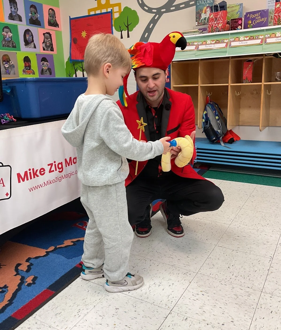 Pre-K Magic Show with Merlin the Snake