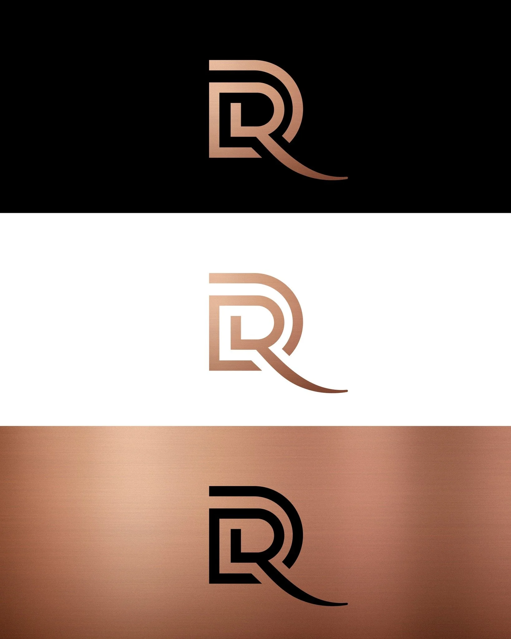 Where structure meets flow. DR monogram