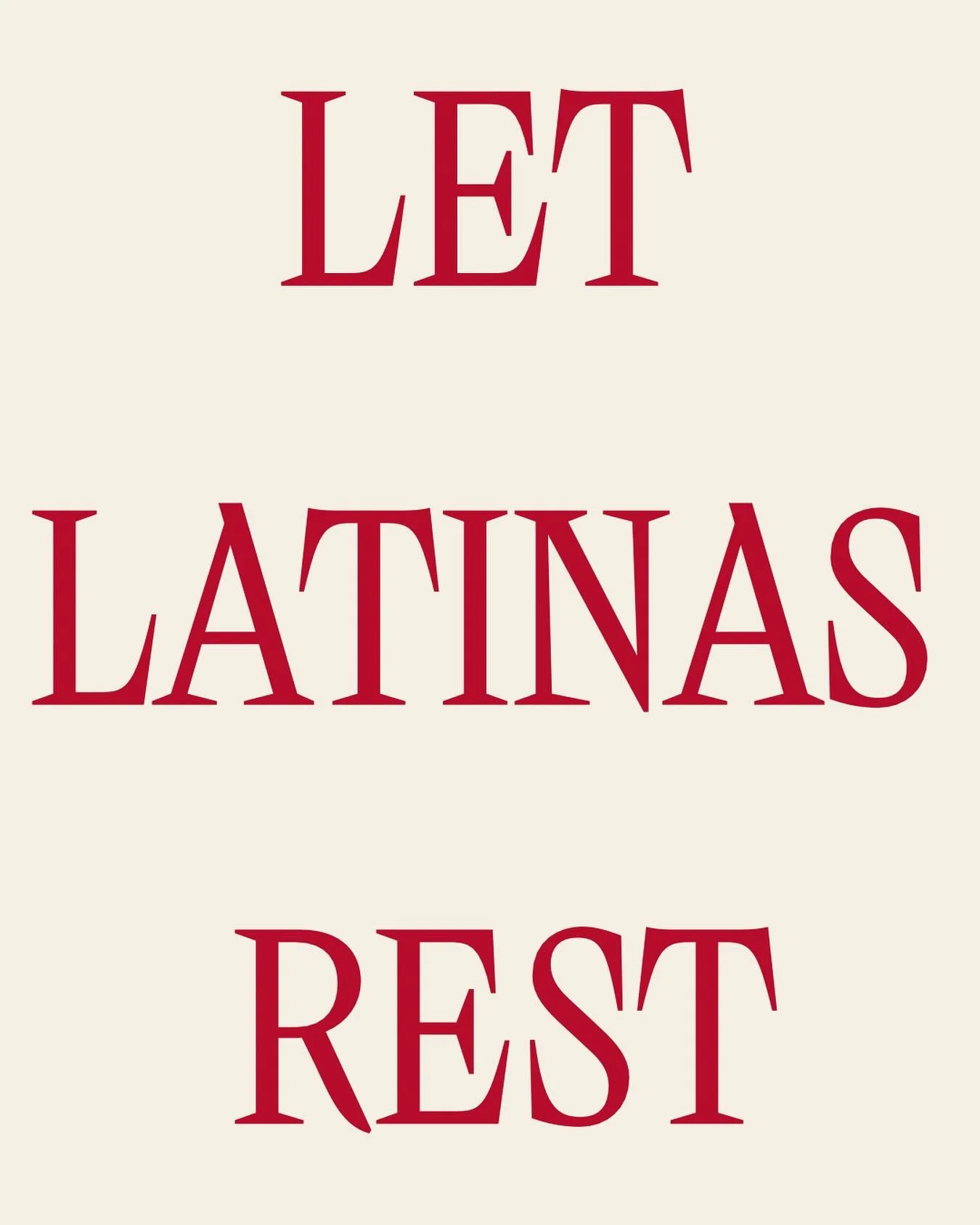 RANT: 
I&rsquo;m tired. 
Sales have hit a steep decline, yes I can blame the weather but I know the truth. 
Latinos are scared to leave home. We lost access to food and we are busy taking care of each other and our culture. 

I am SAD. When I went to