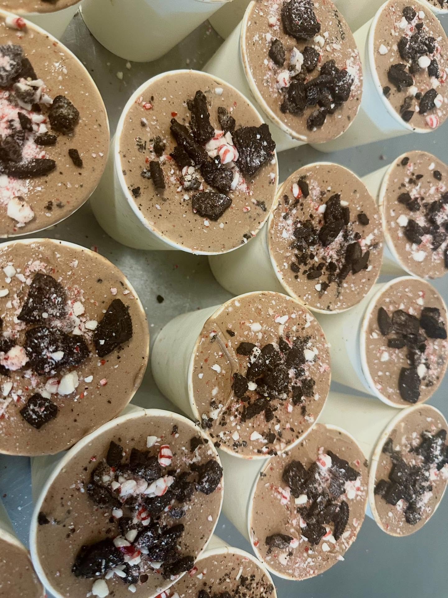 Yay!!! The holiday pints are a hit!!!
Thank you all who have preordered !! This brings me a lot of happiness to be able to impress and make something you love. 
A few of these flavors are returning favorites, some with a new twist and others brand ne