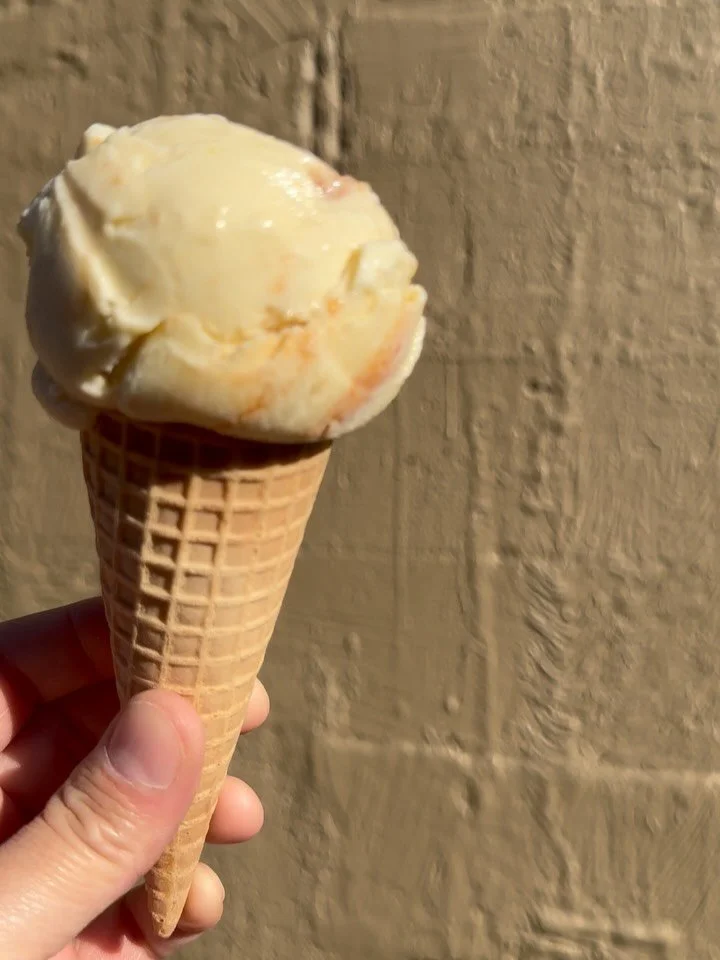 &ldquo;SHES GORGEOUS!&rdquo; &ldquo;SHES BEAUTIFUL&rdquo; 
Can we get STUNNING next?? 
This is the feedback from customers today trying our Persimmon Atole ice cream, collab @bolitamasa ! 

The flavor is a masa based ice cream, swirled with our house