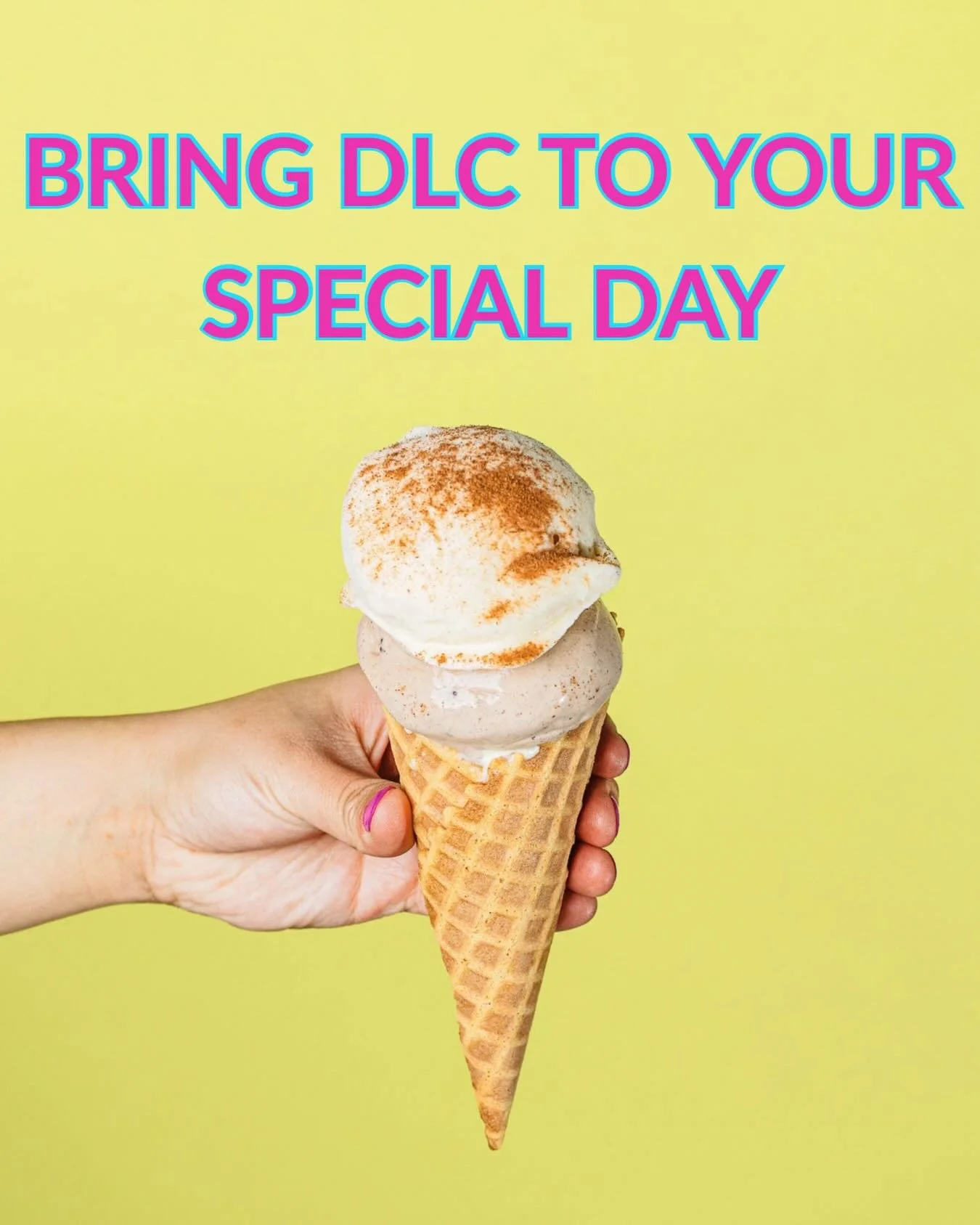 Have the best party by inviting DLC! 
Our calendar is open for 2026! 
We&rsquo;d love to cater your WEDDING, BDAY, &amp; any big moments PLUS, bring us to your office! 
All Bay Area + more 🩷🩷🩷
We offer our signature flavors plus customs made just 