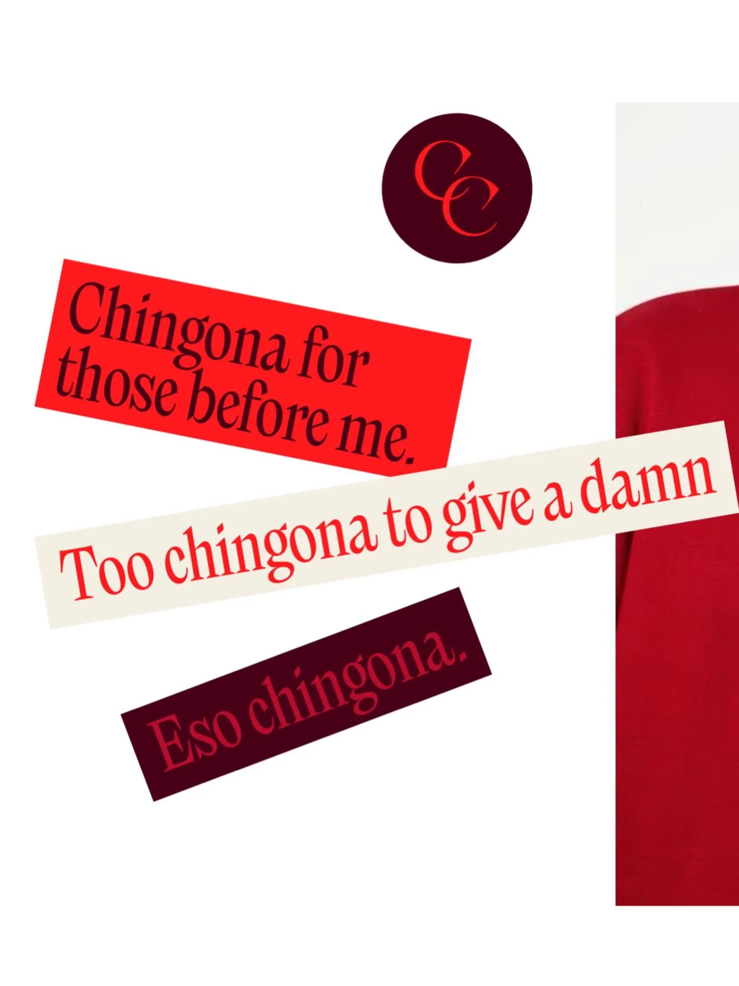 RADIATING CHINONGA !! 
I can&rsquo;t wait to celebrate with my amigas after last night omg @badbunnypr !!!!

@chingonascollective, our beautiful Latina entrepreneur collective of Latinas from so many countries ❤️

I worked with @bysofiallaguno months