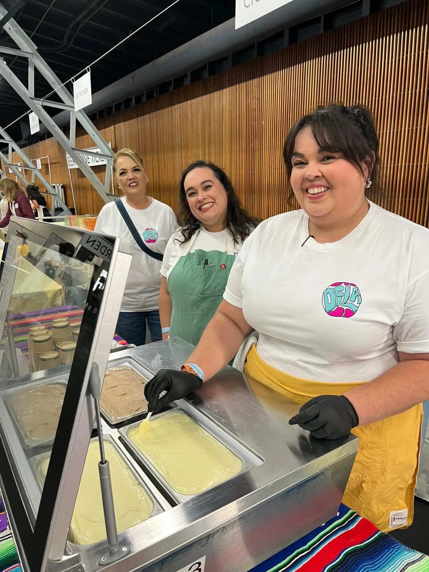 Shout out to my sister &amp; mom for helping me this week! 
It&rsquo;s really beautiful to see how they talk about DLC and their pride when it comes to what our brand is. 
Having them beside me reminded me of who I am and why DLC functions the way it