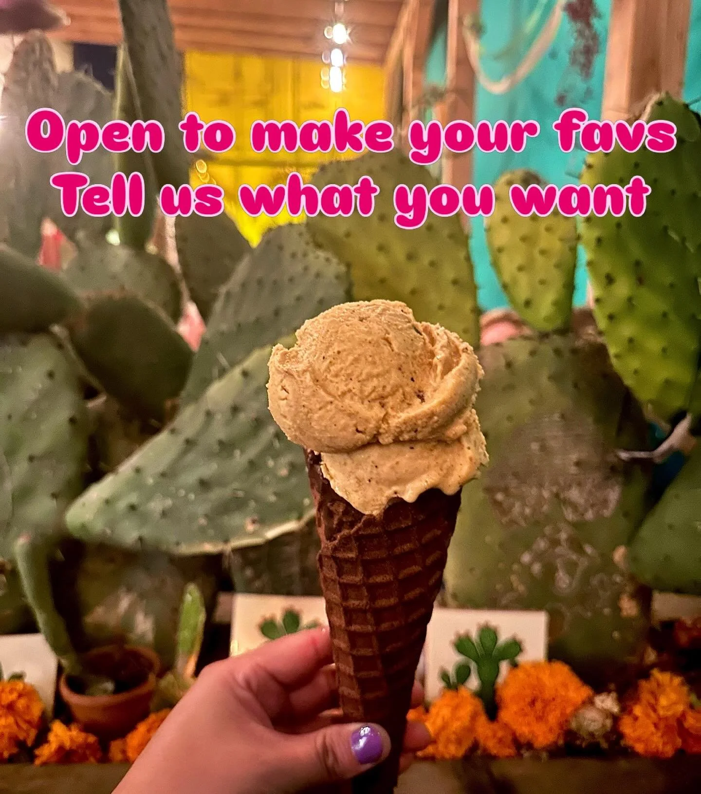 The rain really puts a hard stop to our operation 
We&rsquo;ll be hanging inside when it rains but will really need to come back and make up for this loss. 
We happen to have the time to make any flavor that has been your fav since the beginning of o