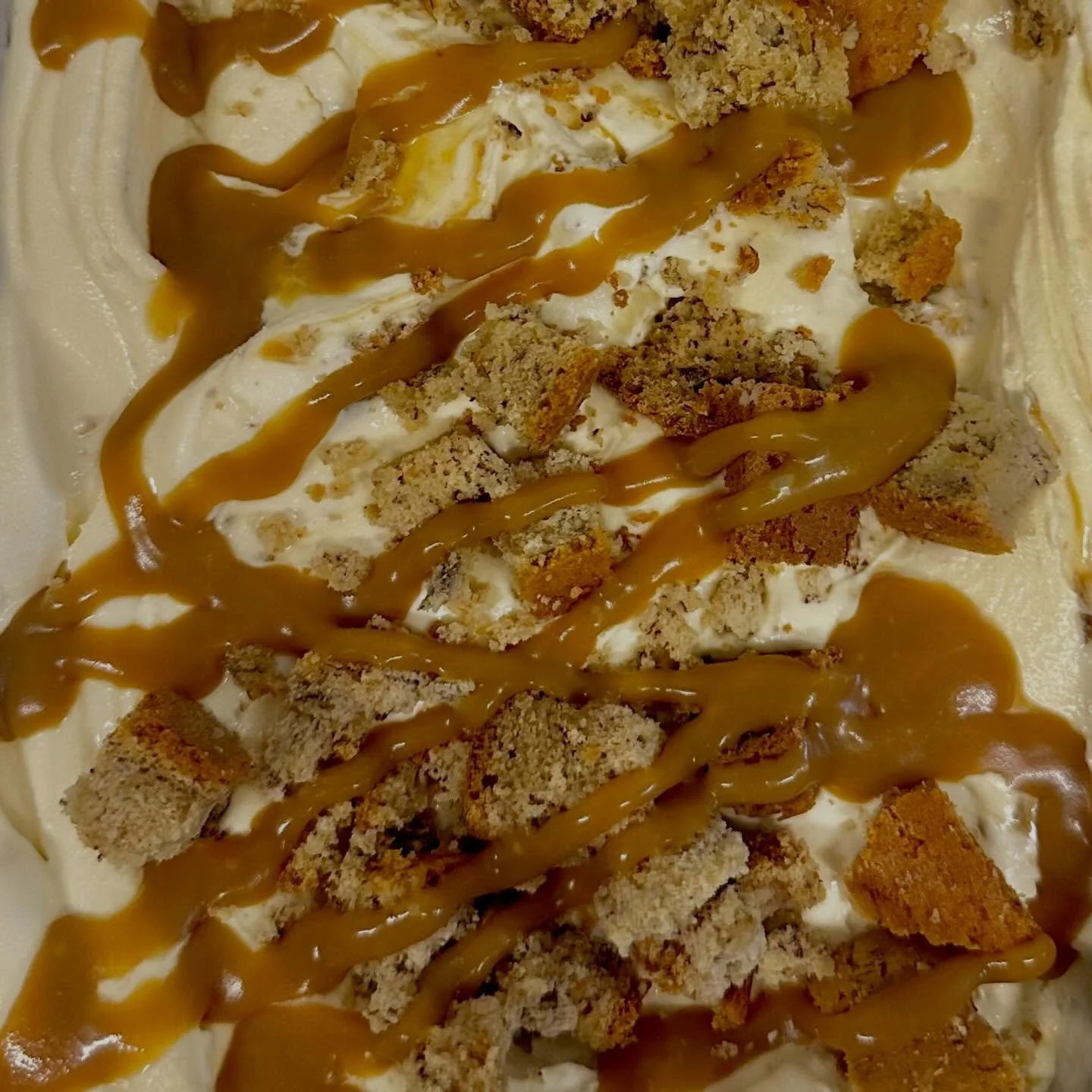 PLAN B 
Brown sugar ice cream, butterscotch &amp; brown sugar banana bread OK cause Meg is our QUEEN and we live to honor a HOT GIRL 

Meg is OFTEN played in DLC production so it feels right to make an ice cream that&rsquo;ll give you back to your ba