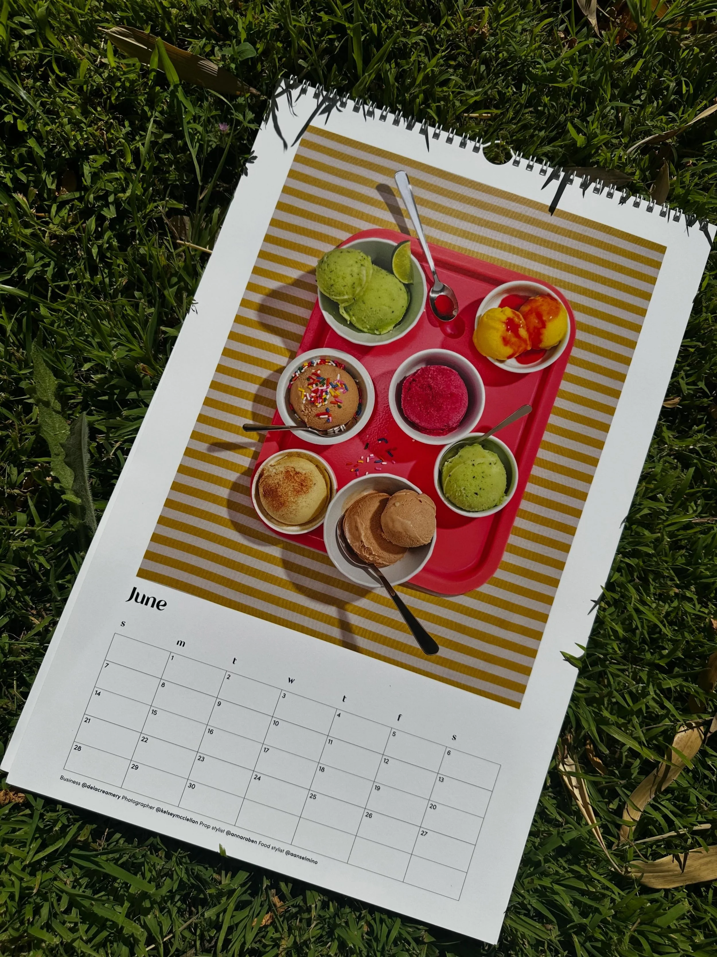ITS JUNE FRIENDS! 🍦🏳️&zwj;🌈☀️🩷
Changing the calendar is extra special to have DLC as the main picture with @nocrumbscollective calendar! 
Our ice cream looks GORGEOUS!

Forever grateful for this project and everyone who made this come to life!! 
