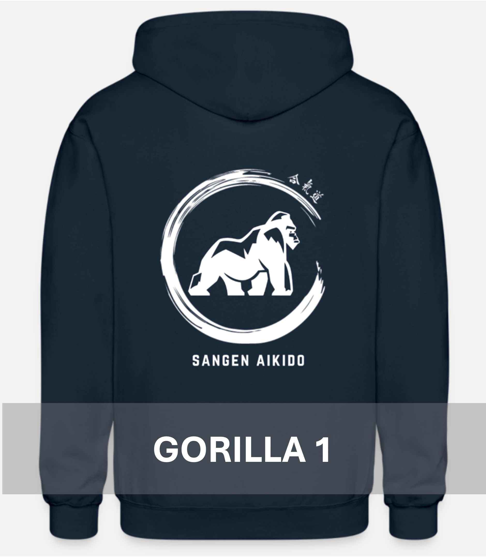 GORILLA ZIP HOODIE