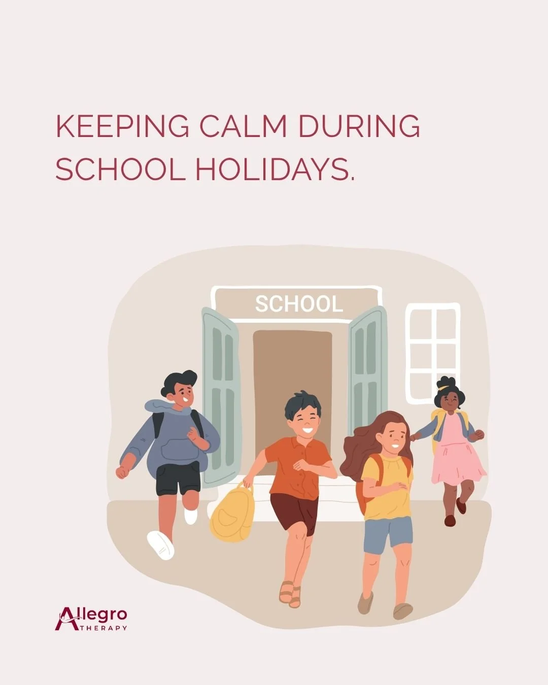 School&rsquo;s out and routines change, but calm spaces and predictable moments can help kids feel safe and settled 🌿

Our OTs share simple strategies to keep the holidays calmer and more predictable for kids (and parents too!)

Swipe through for pr