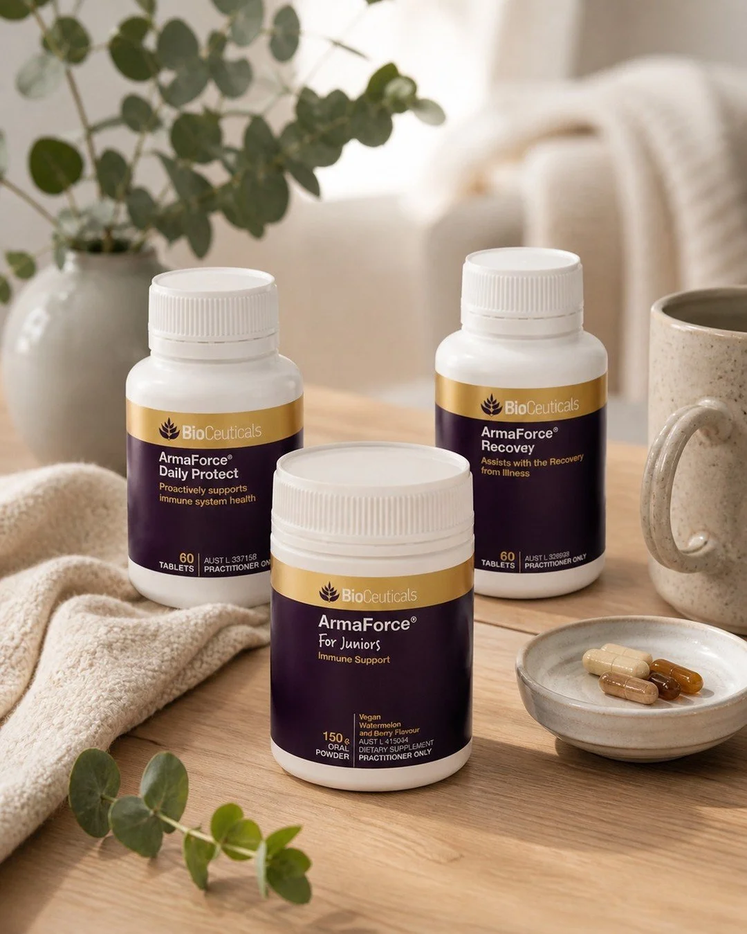 June is here and winter is in full swing 🤧

This is the perfect time to look after yourself with our Bioceuticals supplement range 🌿

Winter wellness, sorted 👌 Available from our Foreshore Drive Hub - 290 Foreshore Drive.