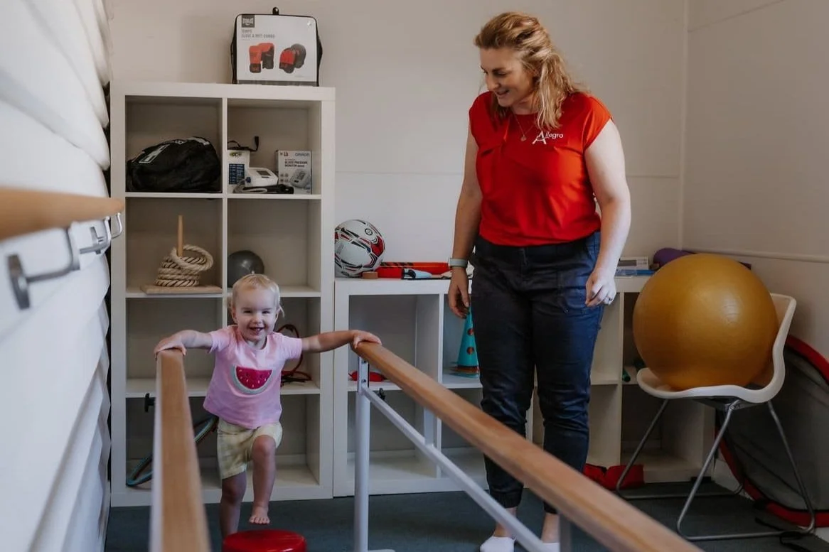 NDIS physiotherapy session with a child