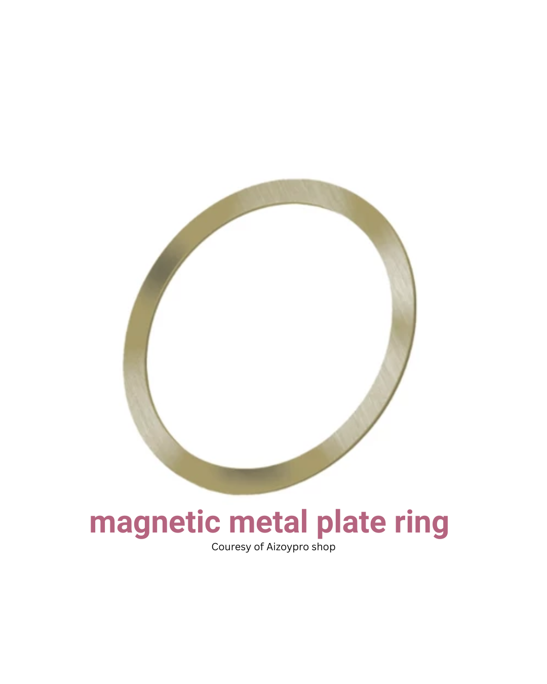 magnetic plate ring