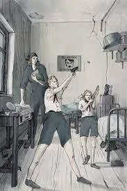 Kids playing with toy gun