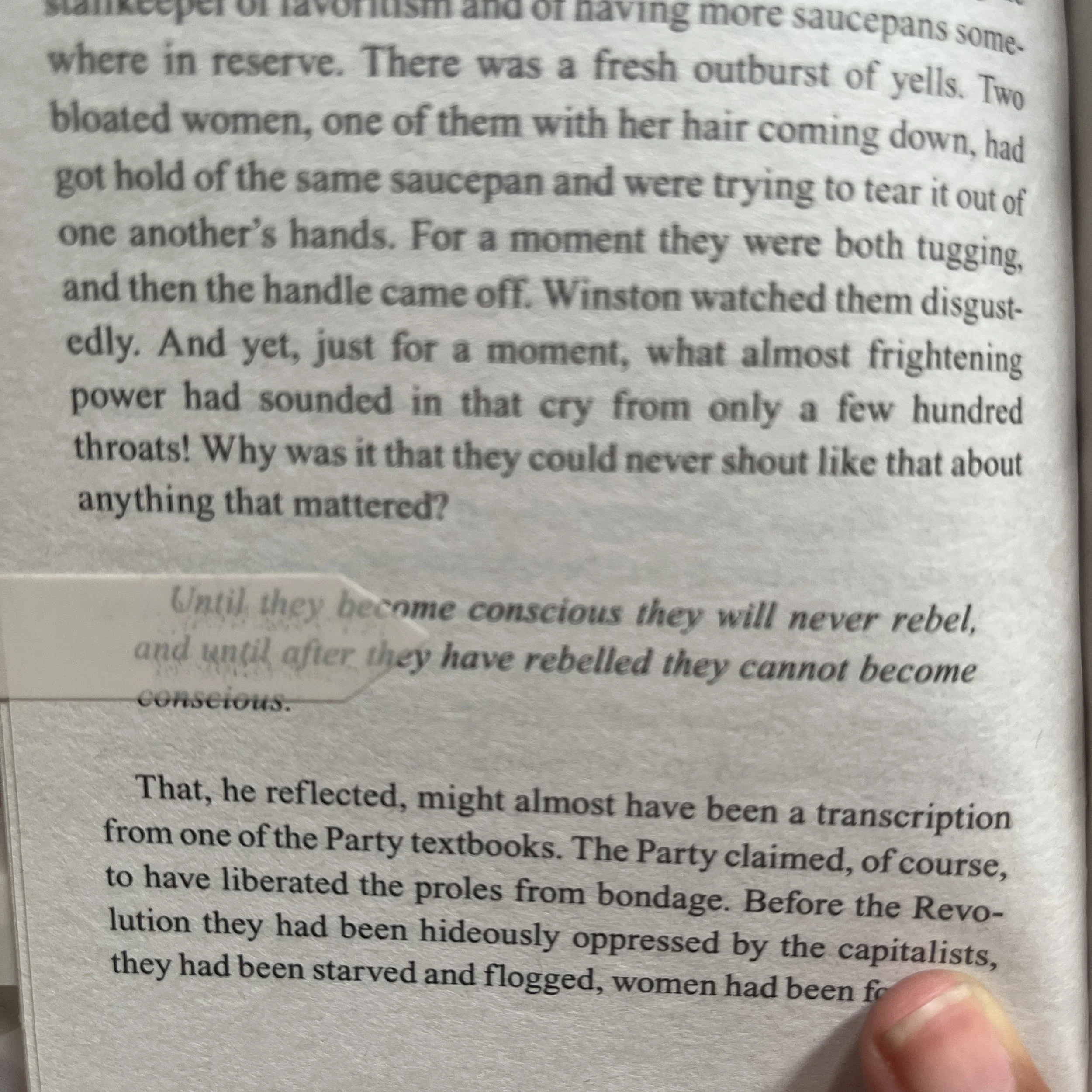 Disturbing quotes