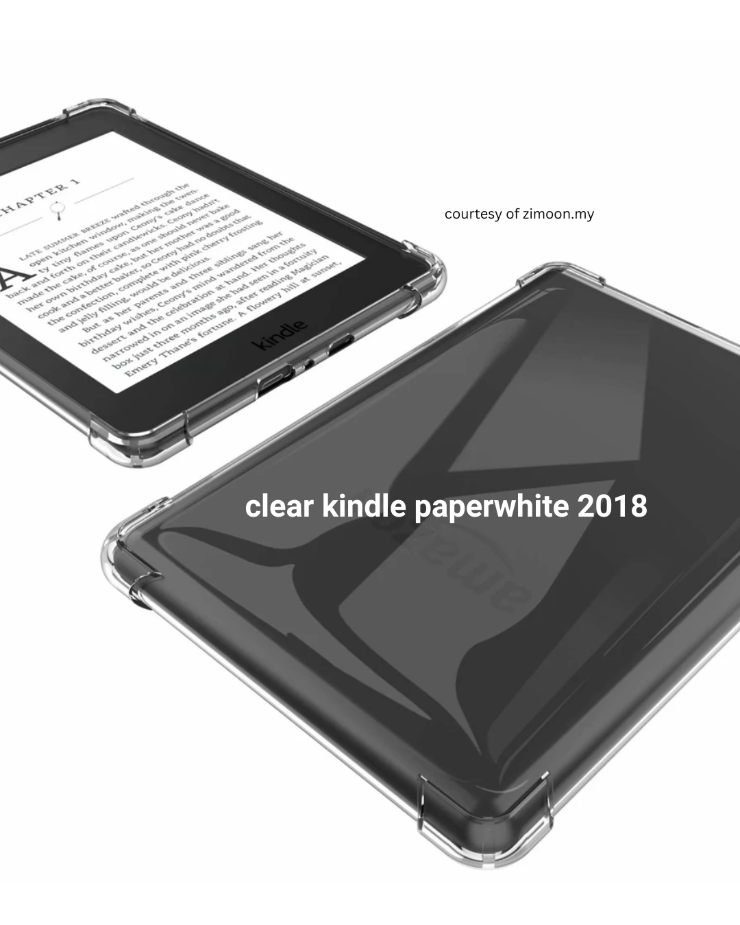 kindle paperwhite 2018 clear sleeve 