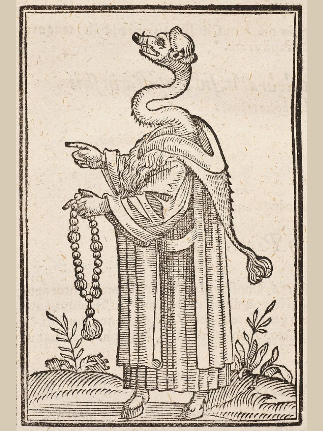 "The Goose-Necked Monk"