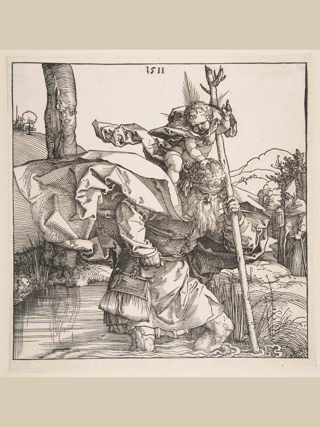 Saint Christopher, Albrecht Dürer