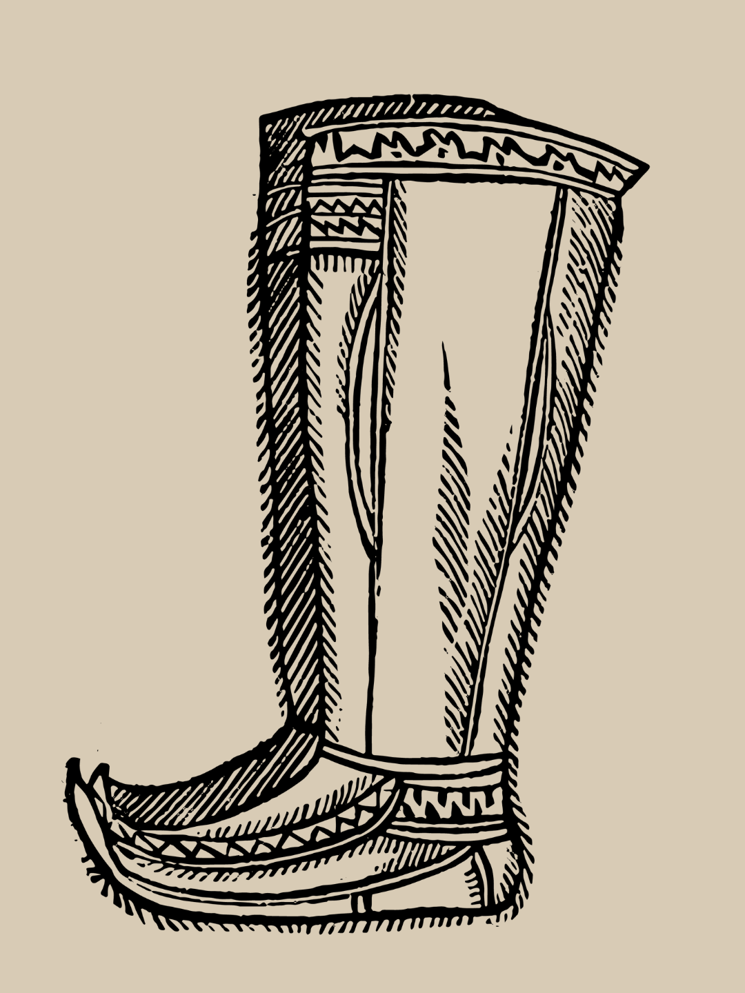 Sami Boots by William Hogarth