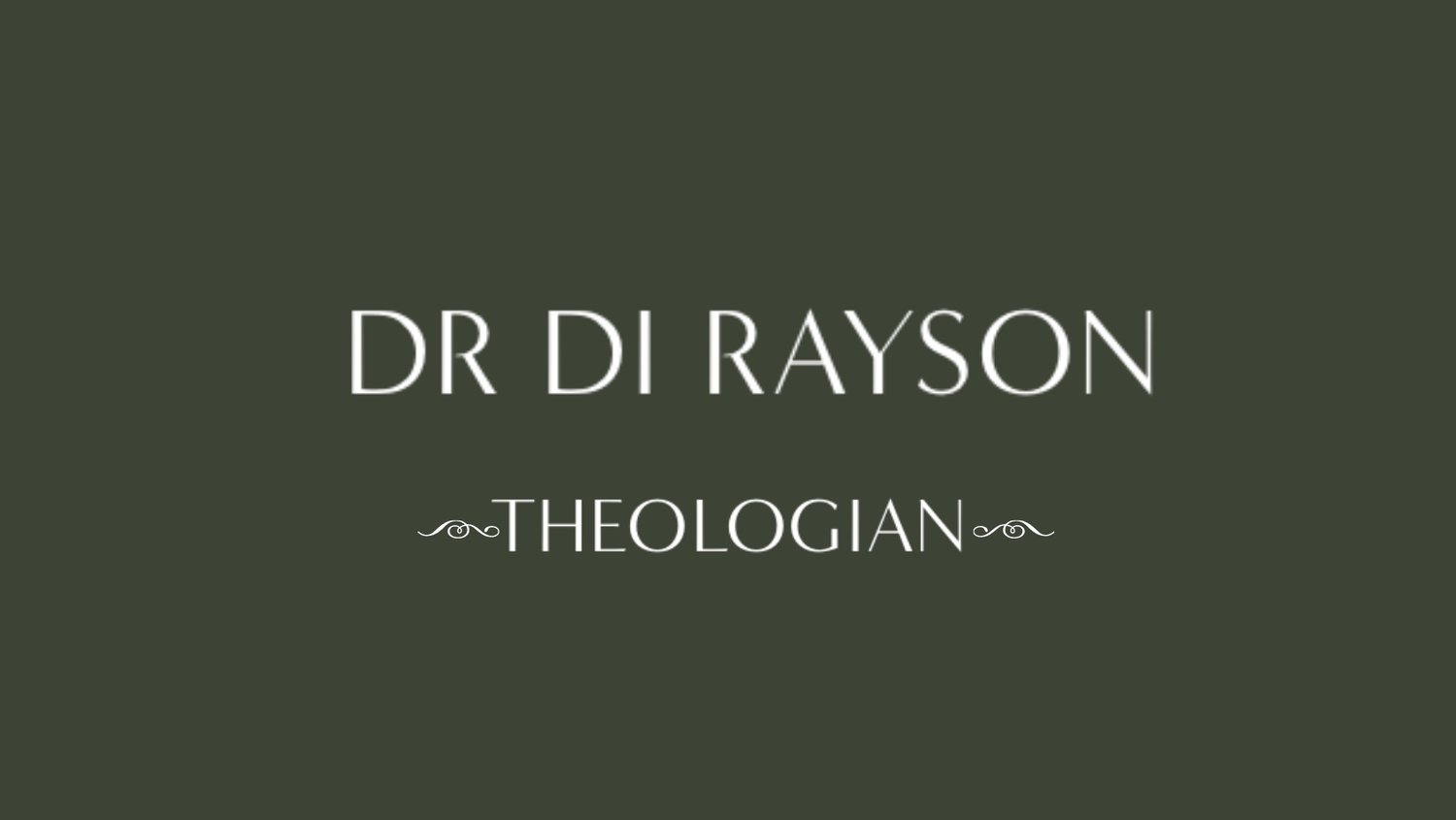 DR DIANNE RAYSON