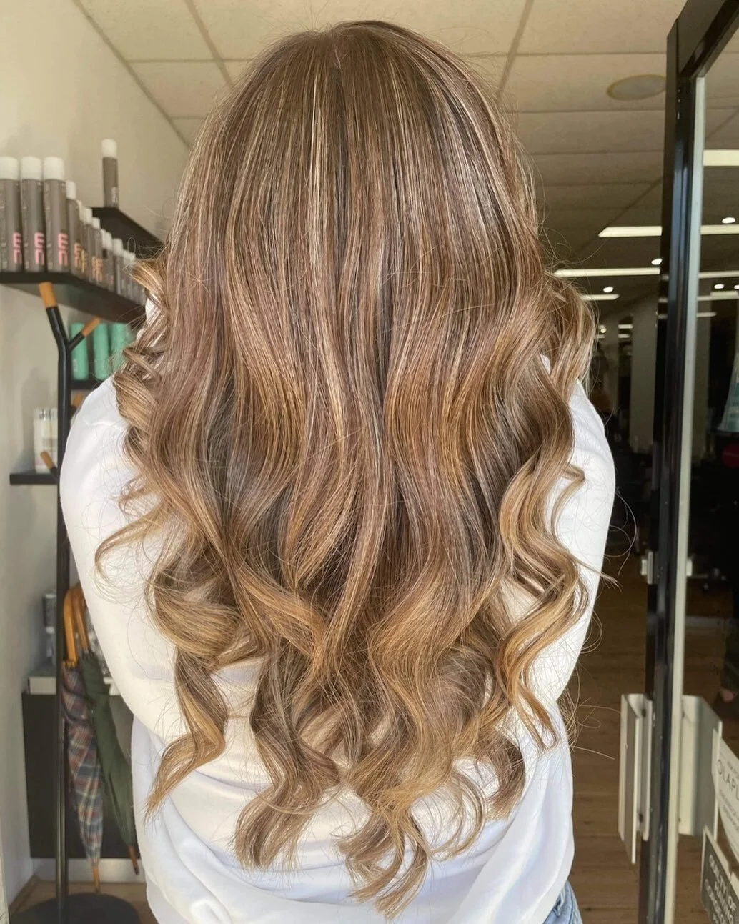 Brunette-Hair Colourists-Wella Professionals-Brunette Tones-Foils-GHD Curls-The Wright Salon Panania