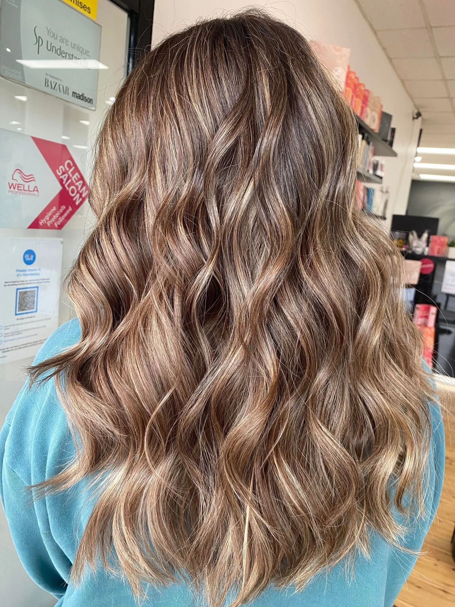 Brunette-Hair Colourists-Wella Professionals-Brunette Tones-Foils-GHD Curls-The Wright Salon Panania