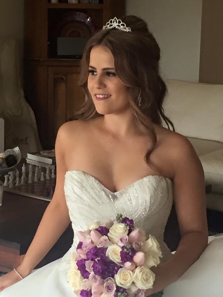 Bride-Wedding Hair-Bridesmaids Hair-Wedding Style-Upstyle-GHD Curls-Wella Salon- The Wright Salon Panania