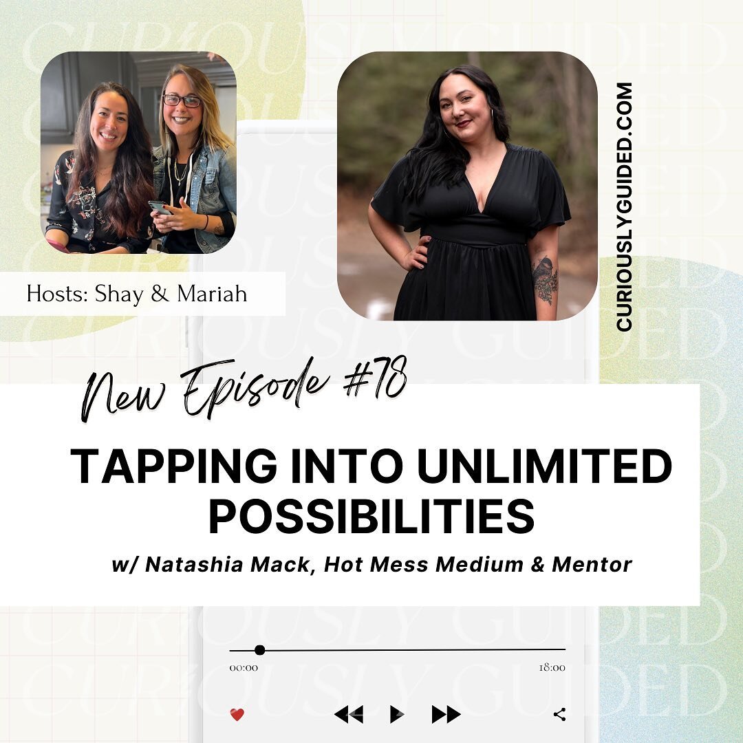 🚨NEW EPISODE ALERT 🚨 &mdash; Tapping into Unlimited Possibilities w/ Natashia Mack, Hot Mess Medium &amp; Mentor @hotmessmedium 

If you&rsquo;ve ever been in a season of business where you find yourself following everyone else&rsquo;s advice over 
