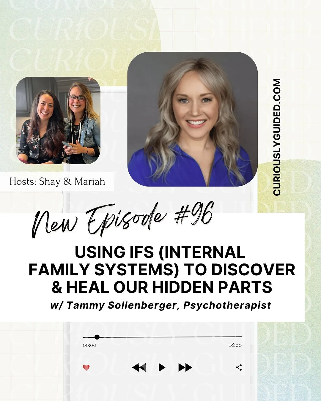 🚨NEW EPISODE: Using IFS (Internal Family Systems) to Discover &amp; Heal Our Hidden Parts w/ Psychotherapist @ifs.tammy 

If you&rsquo;ve never heard of IFS (Internal Family Systems), don&rsquo;t let the name scare you off! It&rsquo;s way cooler and