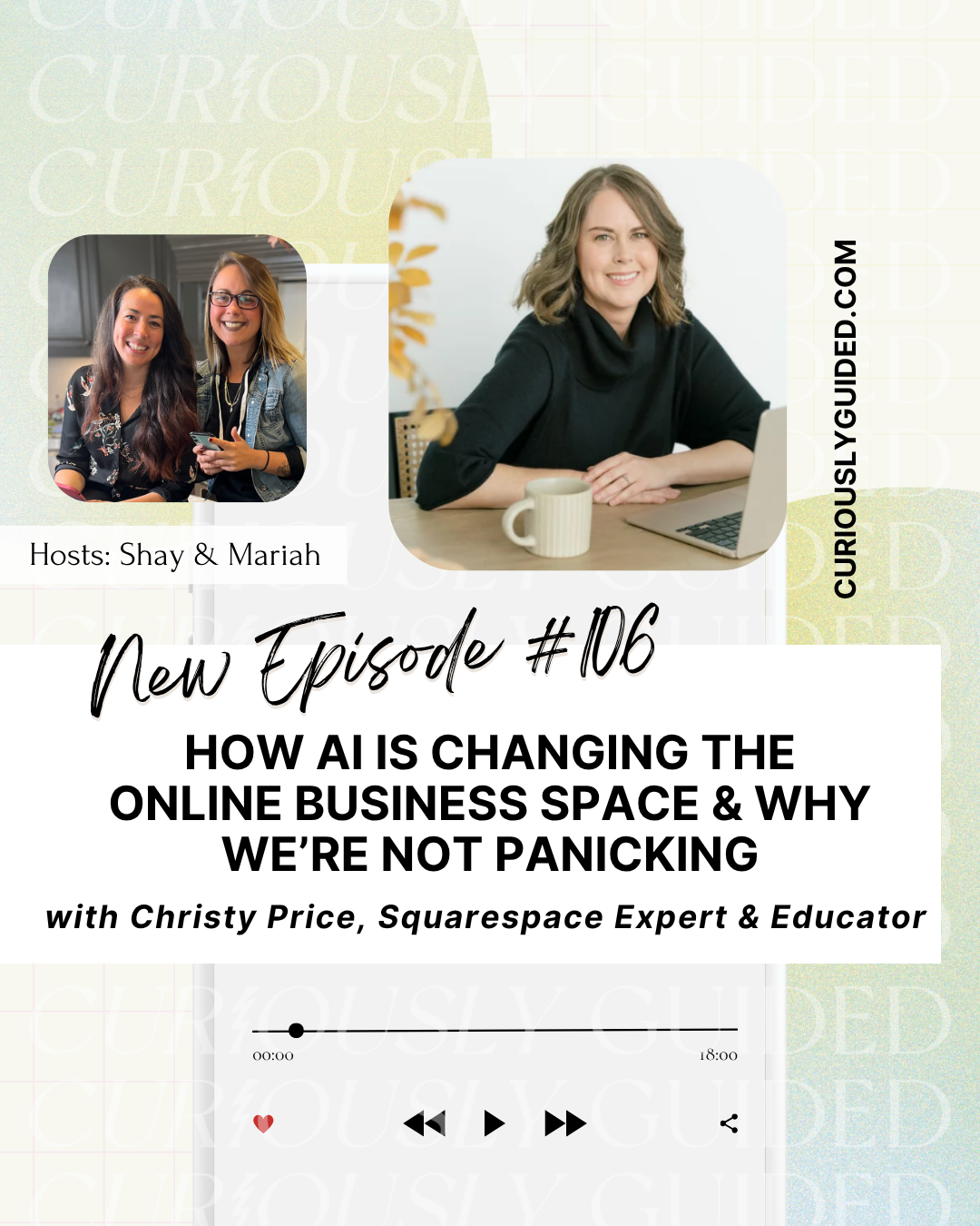Ep.106 | How AI Is Changing the Online Business Space &amp; Why We’re Not Panicking with Christy Price, Squarespace Expert &amp; Educator