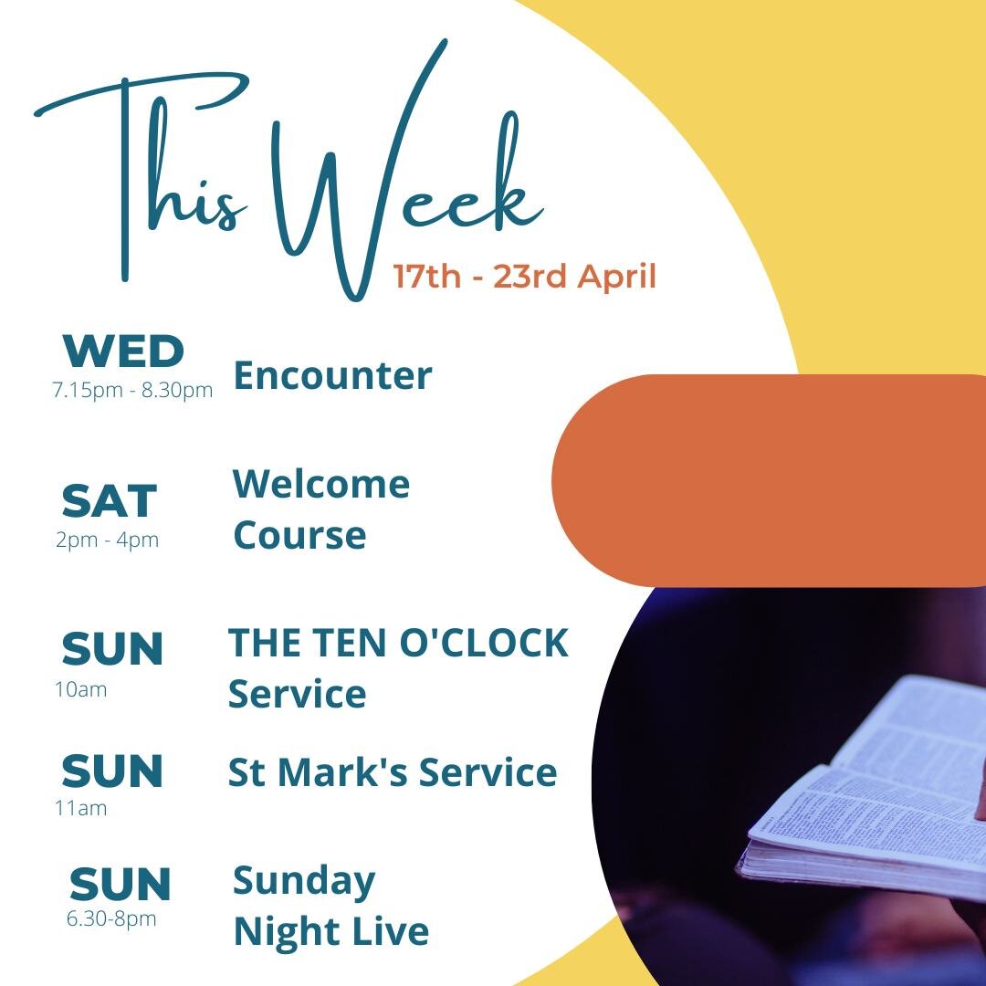 We'd love to see you this week! If you new to the area, give us a call or visit our website for more details about our services. 
 
#StPetersMaidenhead #Maidenhead #WhatsonMaidenhead #ChurchFamily