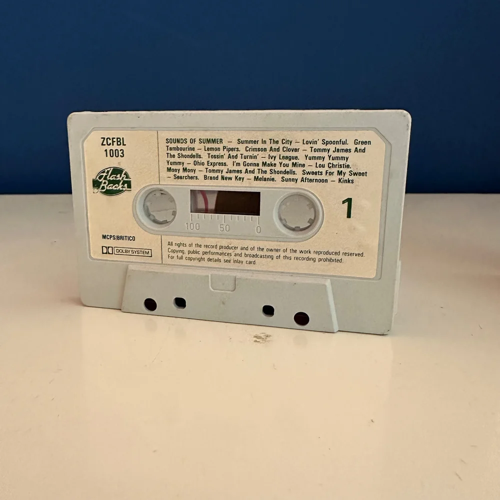 Sounds of Summer - Compilation - Cassette Tape — Chalkpit Cassette