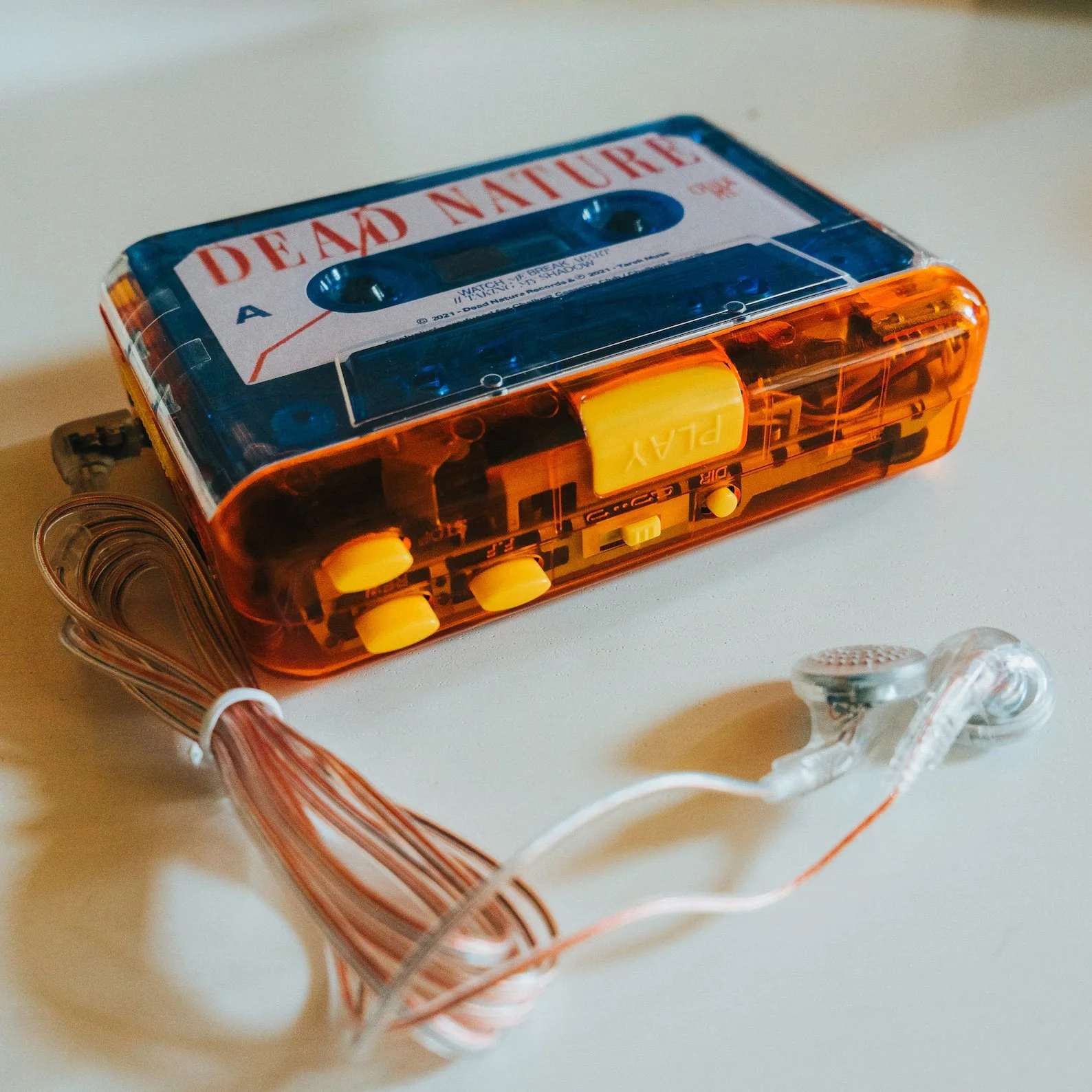 Chalkpit Portable Cassette Player - Orange