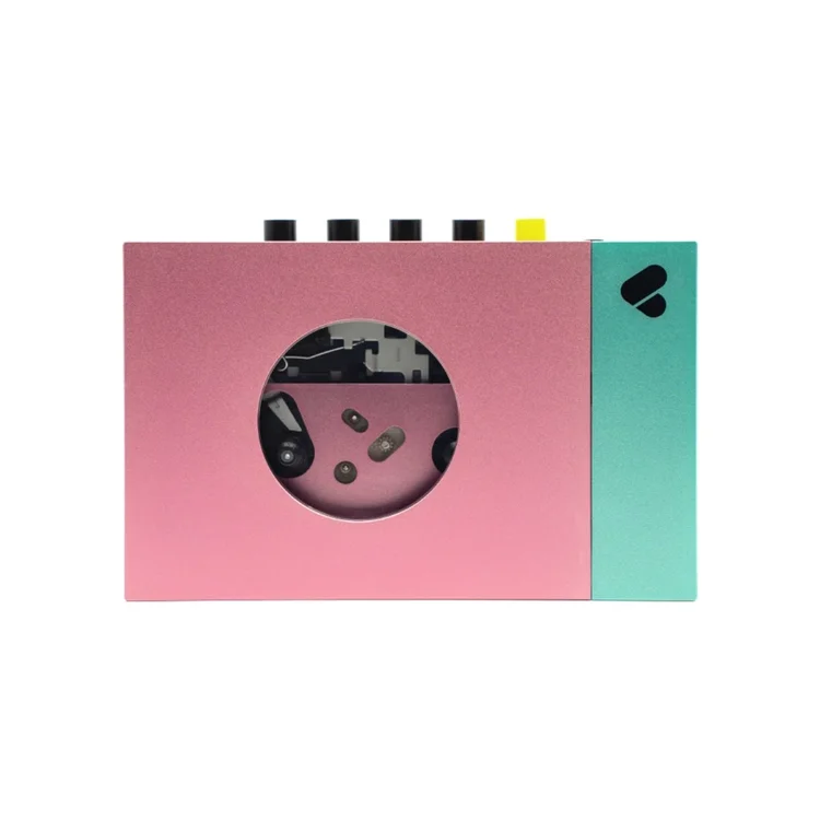 We Are Rewind Edith pink cassette player