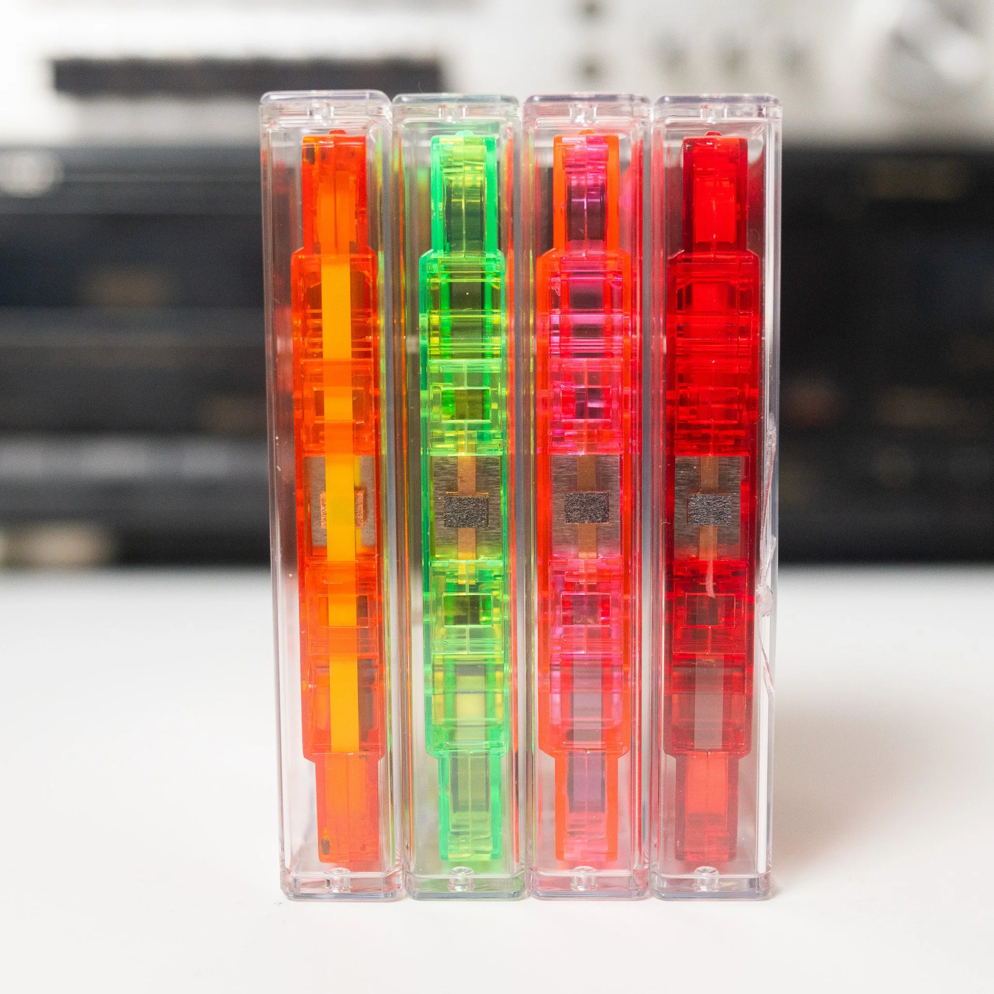 Transparent Four Pack - Audio Cassette Tape - Chalkpit Cassette Club-3.jpg